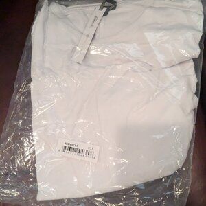 NWT Coco + Carmen Double Layer Tunic Size L/XL White